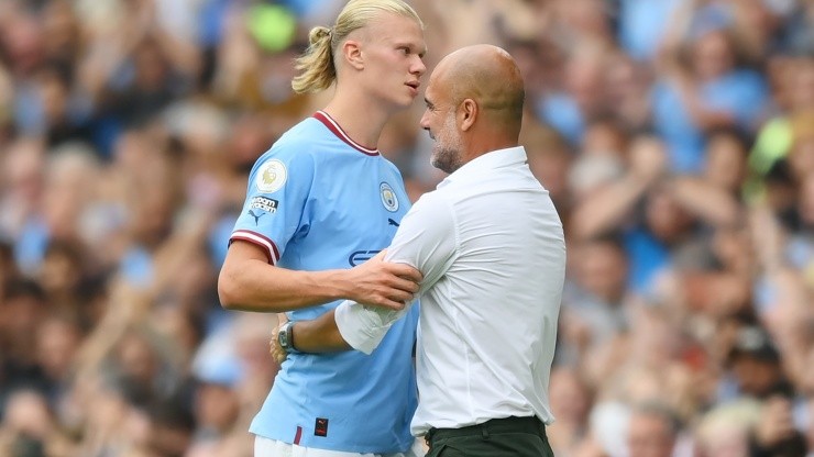 Pep Guardiola está preocupado com Erling Haaland