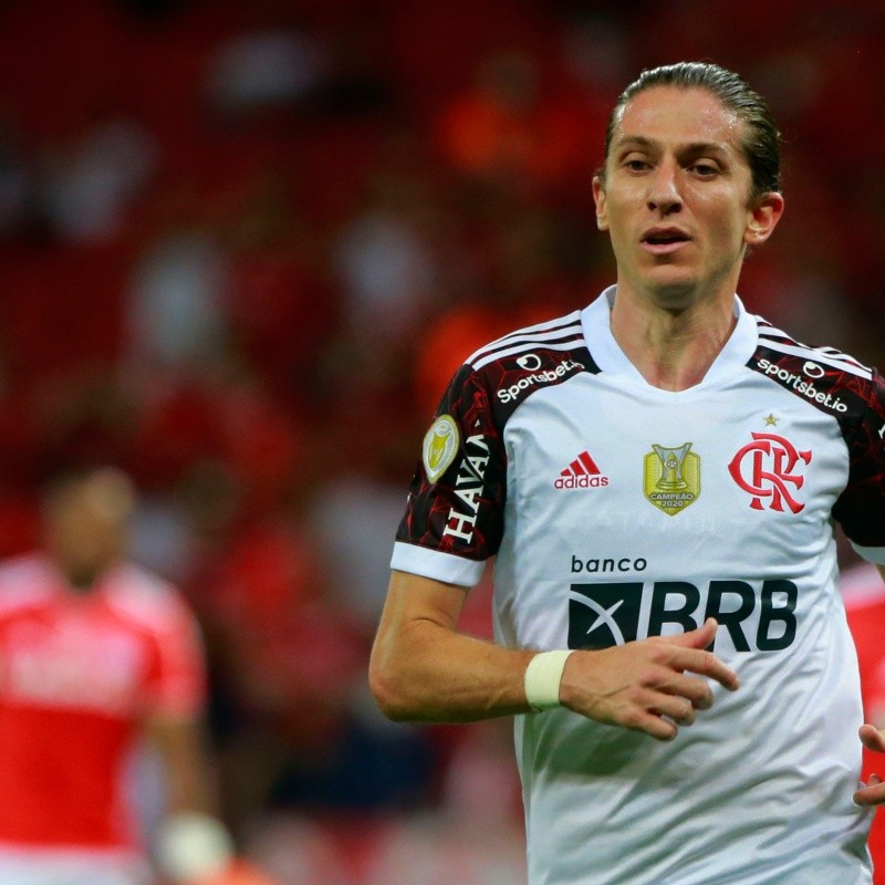 Filipe Luís pode deixar o Flamengo para ser auxiliar de grande treinador do futebol europeu: "iria agora mesmo"