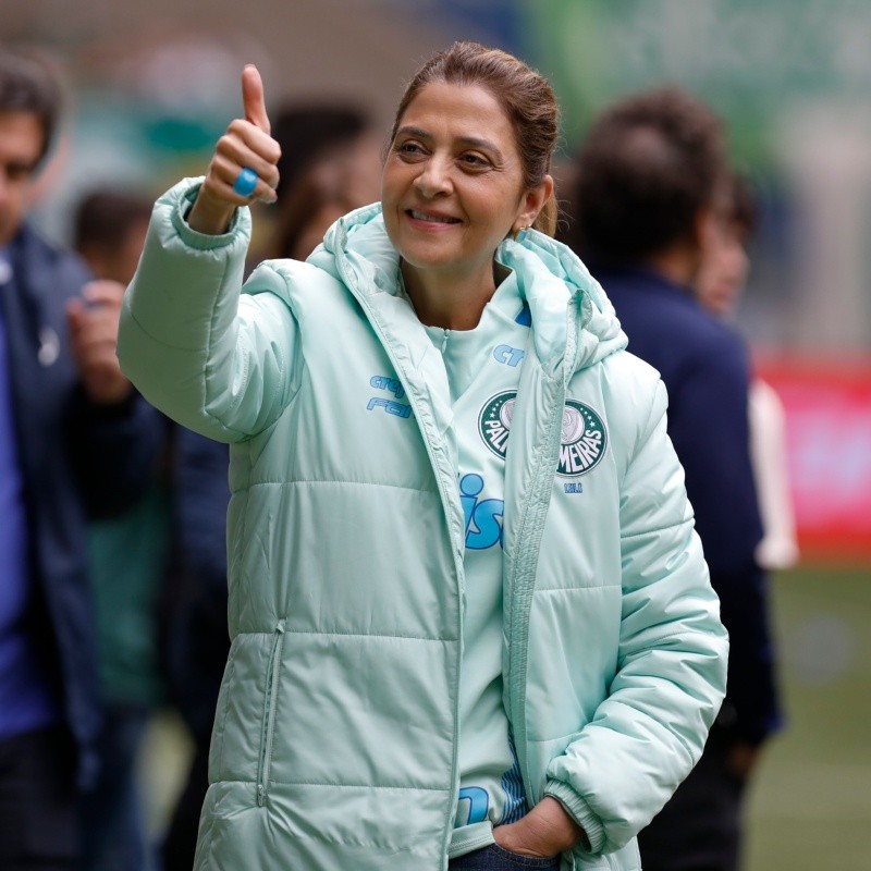 Após polemica, Leila Pereira fala sobre futuro de Dudu no Palmeiras