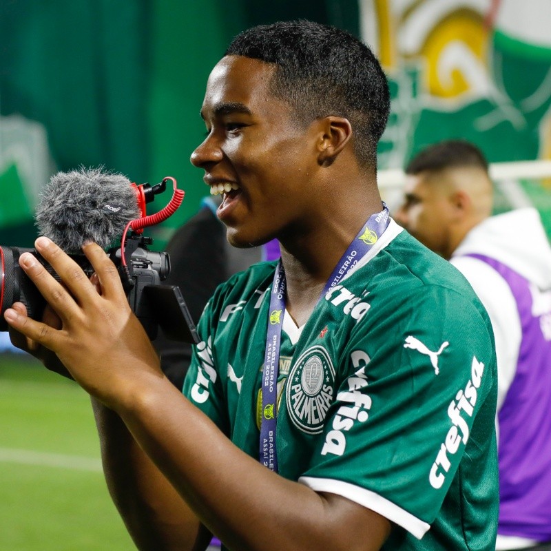 Endrick tem visita marcada para conhecer as dependências de gigante europeu, que prepara oferta para tirá-lo do Palmeiras