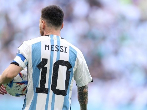 Video: la reacción de Messi ni bien terminó el partido entre Argentina y Arabia Saudita