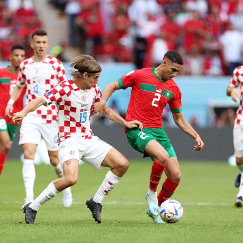 Vice-campeã mundial Croácia faz jogo sem grandes emoções e empara com a seleção de Marrocos