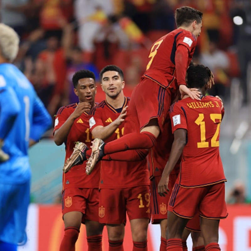 Espanha garante goleada histórica na seleção de Costa Rica em estreia na copa do mundo