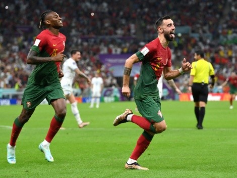 Bruno Fernandes celebra vitória de Portugal na Copa do Mundo, e fala sobre primeiro gol "Era pra ser um cruzamento"
