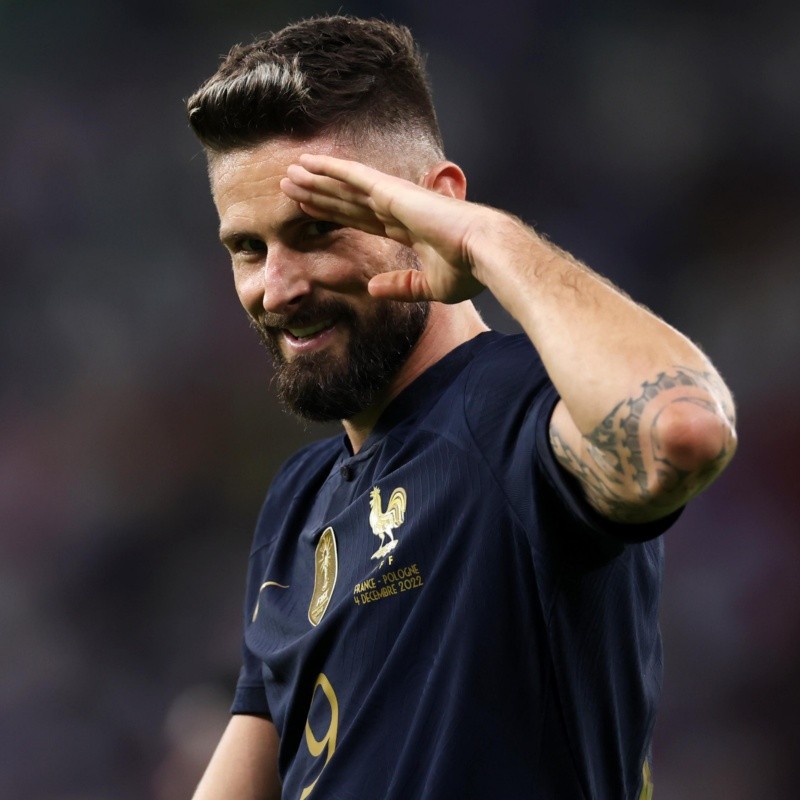 Giroud quebra recorde na história da seleção da França; confira