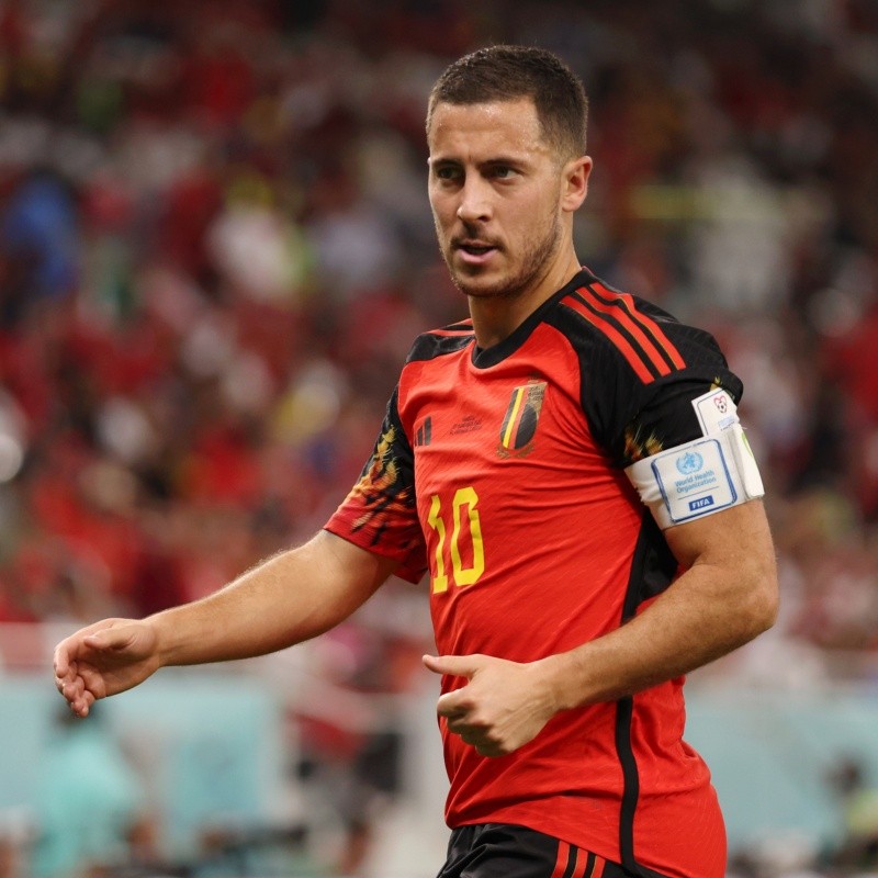 Hazard anuncia aposentadoria da Bélgica após eliminação na Copa do Mundo