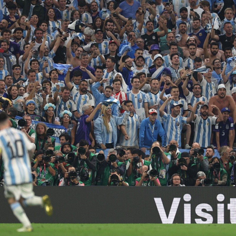 Torcida da Argentina pretende fazer história na final da Copa do Mundo