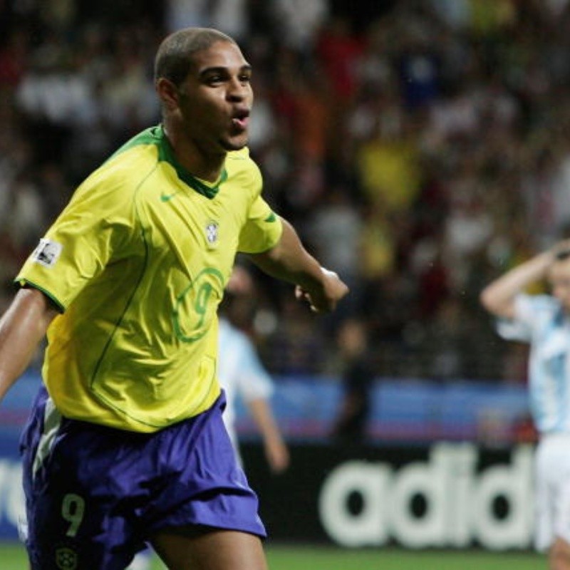 Adriano Imperador aposta bolada na final da Copa do Mundo