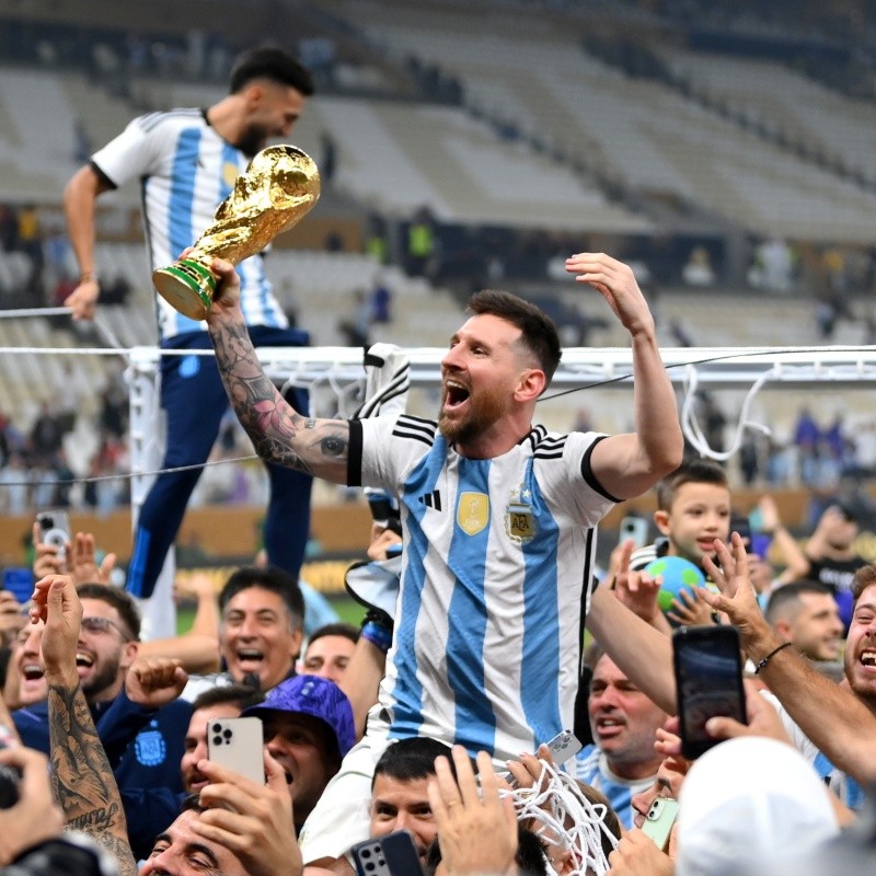 Argentina leva uma bolada surreal pelo título da Copa do Mundo