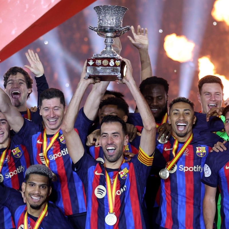 Barcelona domina Real Madrid e conquista a Supercopa da Espanha