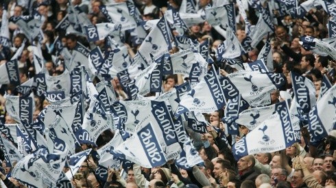 Los fieles seguidores de Tottenham Hotspur.