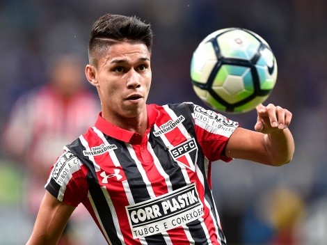 Gigante brasileiro tem 'carta na manga' para superar o Palmeiras e fechar com o atacante Luiz Araújo, ex-São Paulo