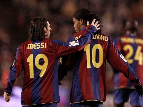 Ronaldinho é sincero e explica porque nunca afirmou que Messi é o melhor jogador de todos os tempos