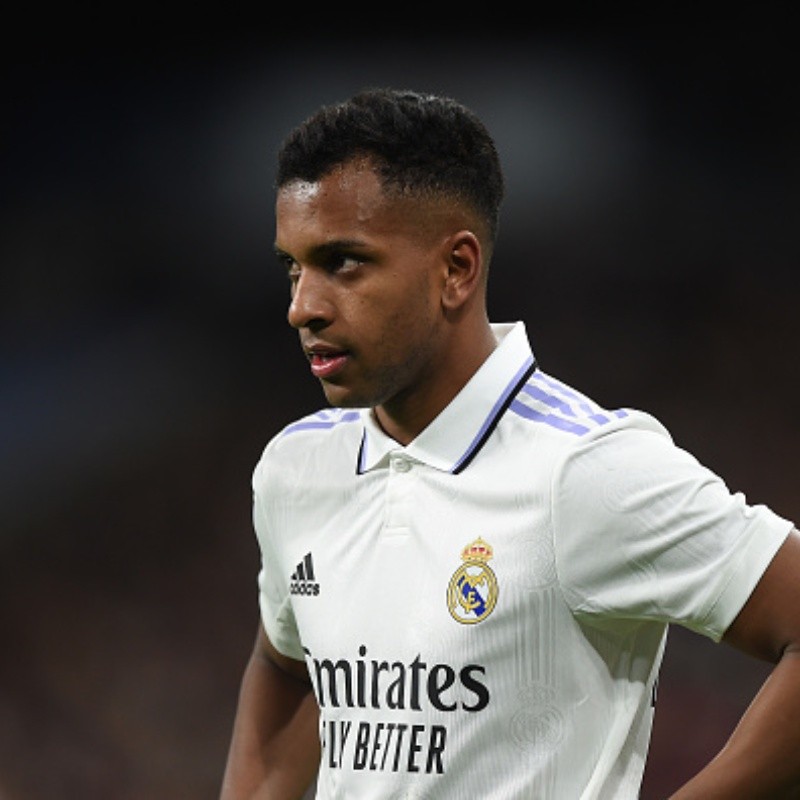 Rodrygo revela se gostaria de ver Ancelotti na seleção brasileira