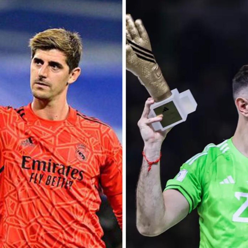 The Best: Courtois ou Emiliano Martínez? Imprensa de fora crava quem vencerá o prêmio de melhor goleiro do mundo