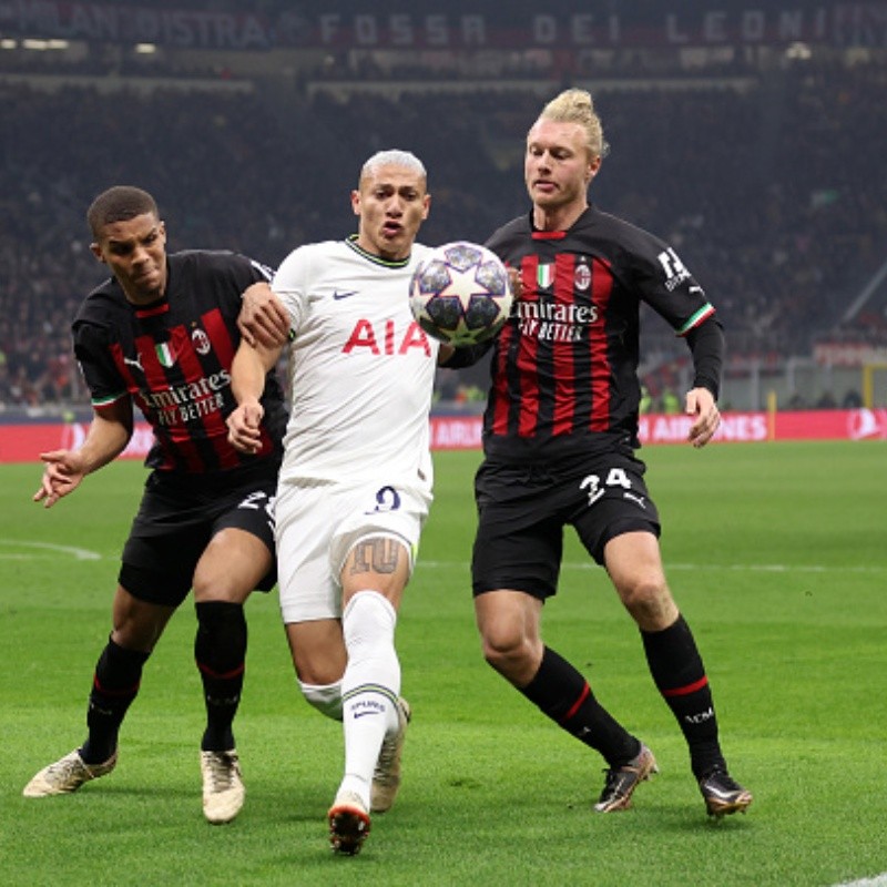 Tottenham x Milan pelas Oitavas da Champions; saiba possíveis