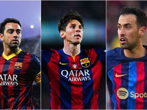 Veja os jogadores que já completaram 300 jogos com a camisa do Barcelona