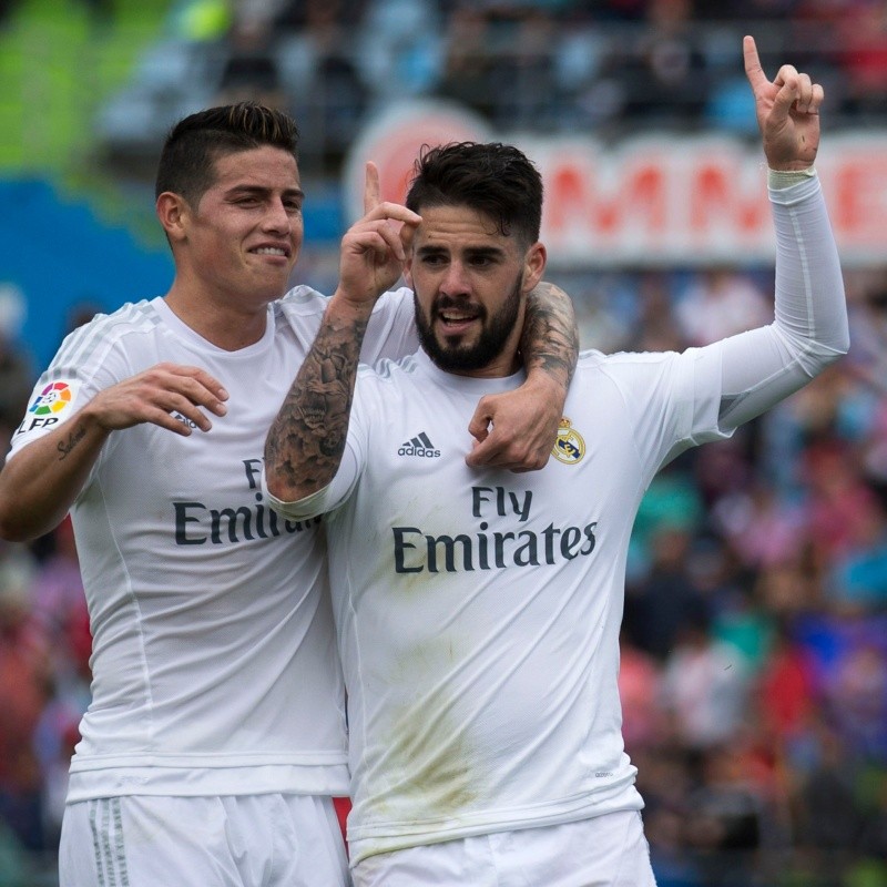 Mercado: Isco e James Rodriguez podem jogar juntos com as cores de gigante do Brasileirão em julho