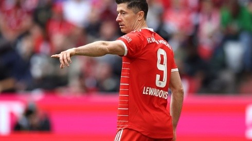 Robert Lewandowski ex-jogador do Bayern de Munique.