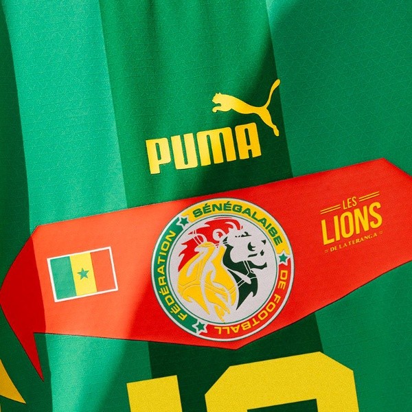 confirmar Mendigar Cliente Camiseta Puma de Senegal en Qatar 2022: titular, alternativa y detalles del  diseño
